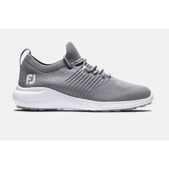 Footjoy Women's Flex XP Golf Shoes Performance Knit Mesh Grey Size 9 NIB - Picture 1 of 15